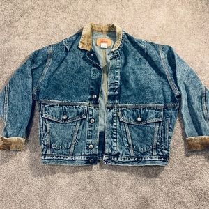 VINTAGE LEVIS ACID WASH DENIM JACKET